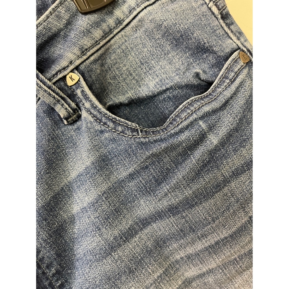 Kut from the Kloth Jeans Womens 16 Blue Stretch Straight Leg Denim - Picture 5 of 17